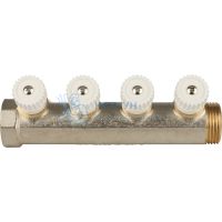 Коллектор распределительный 1", 4 отвода 3/4"ЕК Stout SMB 6851 013404