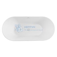Акриловая ванна BelBagno 170x80 отдельностоящая овальная BB411-1700-800-MATT