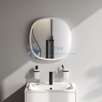 Зеркало сложной формы с контурной LED-подсветкой, ИК-сенсором, квадрат Am.Pm M8FMOX0551WGS