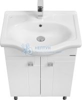 Тумба под раковину AQUATON Фиджи 60 белый 1A179601FG010