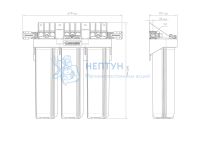 Корпус для картриджного фильтра Джилекс 1 М 20” Т3