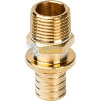 Переходник с наружной резьбой 20x1/2" для труб из сшитого полиэтилена аксиальный Stout SFA-0001-002012