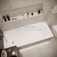 Акриловая ванна Toni Arti Rapallo 150x70 прямоугольная TA-R15070