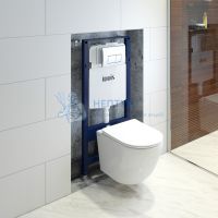 Комплект инсталляция с унитазом Iddis BASBQ01i73