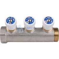 Коллектор распределительный 1", 3 отвода 1/2" Stout SMB 6851 011203