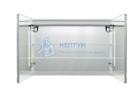 Шкаф зеркало для ванной с подсветкой Aquatek AQ7104-MLC, прямоугольное, сенсорное управление, 1000*700*133