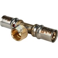 Тройник пресс 16x1/2"x16 НР Stout SFP-0008-161216
