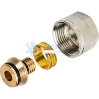 Фитинг компрессионный для труб Stout PEX-AL-PEX 16х2,0х3/4