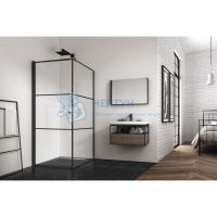 Душевой уголок Berges Wasserhaus DARK 900*900