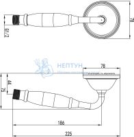 Душевая лейка Lemark LM8007G