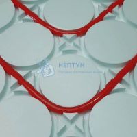 Мат для теплого пола из экструдированного полистирола 40 50/15 (1185х580х50 мм)
