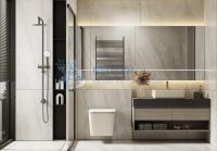 Унитаз Abber Rechteck AC1201MBE подвесной светло-бежевый матовый, безободковый