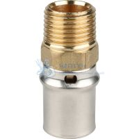 Муфта пресс 20x1/2" НР Stout SFP-0001-001220