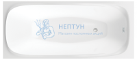 Акриловая ванна C-Bath Saturn 170x75 прямоугольная CBQ012001