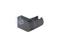 Держатель ручного душа AQUATEK, матовый черный AQ2406MB