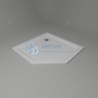 Душевой поддон 100*100 RGW LUX/TN-TR /Трапеция Ø90 (для PA-86)
