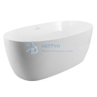 Акриловая ванна BelBagno 170x80 отдельностоящая овальная BB414-1700-800