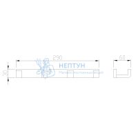 Вешалка на 4 крючка ABBER Westen AA1751B черная матовая