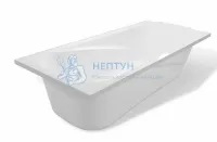 Ванна из литьевого мрамора Taliente Bolseno Matt BL18080Matt 180х80 пристенная прямоугольная