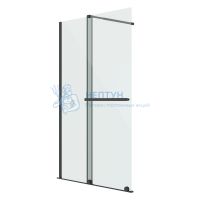 Душевая стенка Niagara Nova NG-671-10BLACK 1000x0x2000