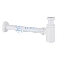 Сифон для раковины Abber AF0030W белый матовый